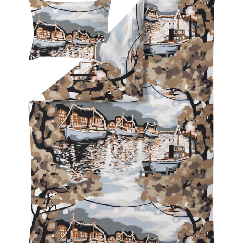 pussilakanasetti-vallila-150-x-iXFwMpng-0.webp Vallila Vuodevaatteet-Pussilakanasetti 150 X 210 Cm Ilta Pastelli