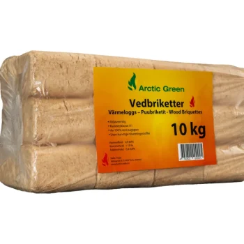 Arctic Green Grillihiilet Ja Sytytystarvikkeet-Puubriketti RUF 10 Kg
