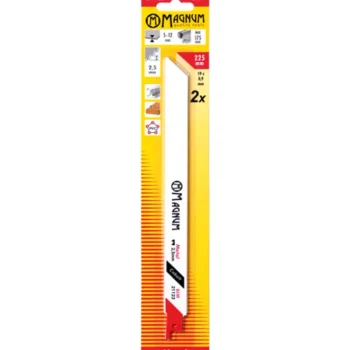 Magnum Sähkötyökalujen Tarvikkeet-Puukkosahanterä 2,5 / 225 Mm 2 Kpl BIM