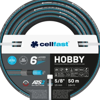 Cellfast Puutarhan Kastelu-Puutarhaletku Hobby 5/8