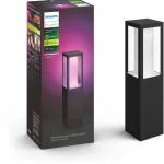 Philips Hue Ulkovalaisimet-Pylväsvalaisin Impress White And Color Ambiance 2x8W, Musta