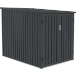 Fornorth Piharakennukset-Pyöräkatos Kahdelle Pyörälle 142 X 198 X 157 Cm, Tummanharmaa