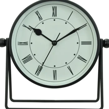 Kotikulta Seinäkellot Ja Peilit-Pöytäkello Lund Musta