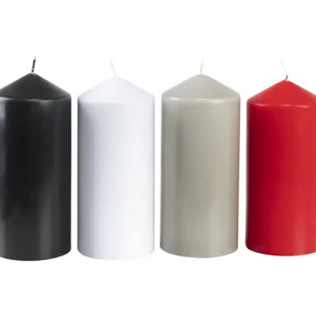 Kotikulta Kynttilänjalat Ja Kynttilät-Pöytäkynttilä 6,8 X 15 Cm Steariini