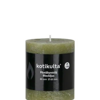 Kotikulta Kynttilänjalat Ja Kynttilät-Pöytäkynttilä 7 X 8 Cm