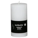 Kotikulta Kynttilänjalat Ja Kynttilät-Pöytäkynttilä Rustic 13 X 6,8 Cm Valkoinen