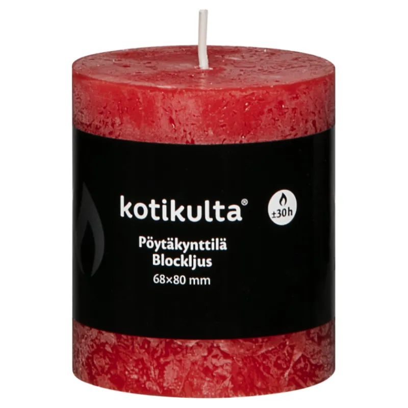pytkynttil-kotikulta-rustic-7-jzHvafrZ-0.webp Kotikulta Kynttilänjalat Ja Kynttilät-Pöytäkynttilä Rustic 7 X 8 Cm