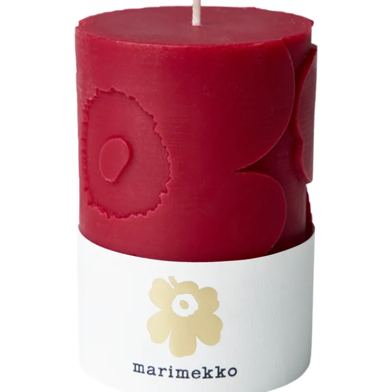 pytkynttil-marimekko-65-x-10-c-UQIxQKmB-0.webp Marimekko Kynttilänjalat Ja Kynttilät-Pöytäkynttilä 6,5 X 10 Cm Unikko Tummanpunainen