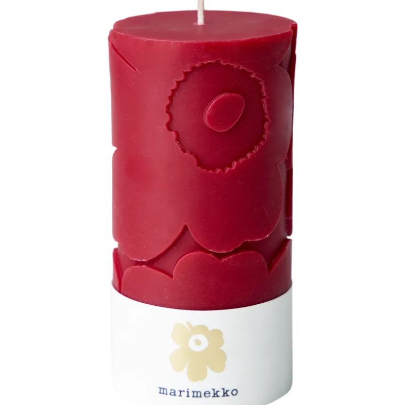 pytkynttil-marimekko-65-x-14-c-VeNSZCvo-0.webp Marimekko Kynttilänjalat Ja Kynttilät-Pöytäkynttilä 6,5 X 14 Cm Unikko Tummanpunainen