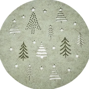 Miny Sesonkikoristeet-Pöytätabletti Kuuset Vihreä