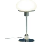 Aneta Lighting Sisävalaisimet-Pöytävalaisin New August 36 Cm, Hopea/valkoinen