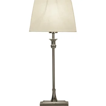 Scan Lamps Sisävalaisimet-Pöytävalaisin ANETTE 55 Cm, Hopea/valkoinen