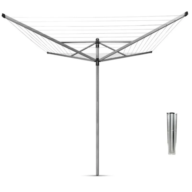 pyykinkuivausteline-brabantia-NqFUKDsl-0.webp Brabantia Telineet Ja Jäteastiat-Pyykinkuivausteline Lift-O-Matic 50 M, Metallinen Maaterä