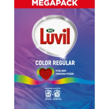 Bio Luvil Pyykinpesu- Ja Huuhteluaineet^Pyykinpesujauhe 4,9 Kg Color