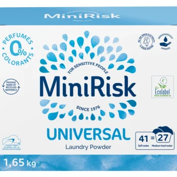 Mini Risk Pyykinpesu- Ja Huuhteluaineet^Pyykinpesujauhe 1,65 Kg Universal