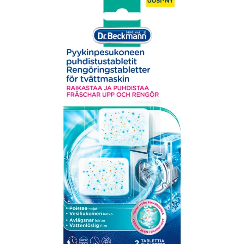 pyykinpesukoneen-puhdistustabl-mOaaduYU-0.webp Dr Beckmann Pyykinkäsittelyaineet^Pyykinpesukoneen Puhdistustabletti 2 Kpl