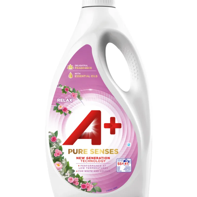 pyykinpesuneste-a-2475-l-pure-foqvrLZZ-0.webp A+ Pyykinpesu- Ja Huuhteluaineet^Pyykinpesuneste 2,475 L Pure Senses Relax