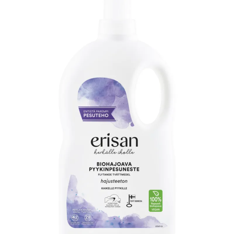 pyykinpesuneste-erisan-15-l-ha-ikYswftJ-0.webp Erisan Pyykinpesu- Ja Huuhteluaineet^Pyykinpesuneste 1,5 L Hajusteeton Biohajoava