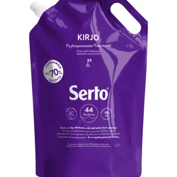 Serto Pyykinpesu- Ja Huuhteluaineet^Pyykinpesuneste 1,2 L Kirjo
