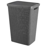 Curver S채ilytysj채rjestelm채t^Pyykkikori 58 L Jute, Harmaa