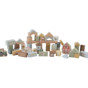 Little Dutch Sisälelut^Rakennuspalikka 50 Kpl Little Farm Puinen
