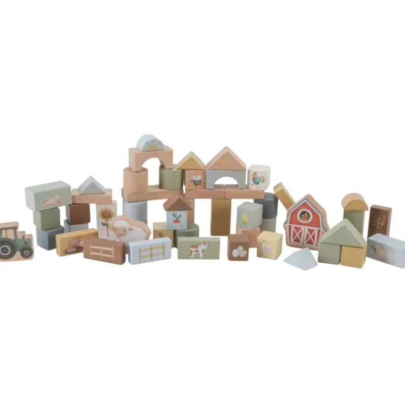 rakennuspalikka-little-dutch-5-WgZiZPBz-0.webp Little Dutch Sisälelut^Rakennuspalikka 50 Kpl Little Farm Puinen