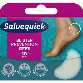 Salvequick Hyvinvointi- Ja Terveydenhoitotarvikkeet^Rakkolaastari Medium 10 Kpl