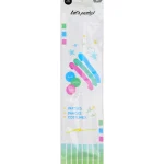 Let's Party Juhla-asusteet-Rannekoru 3 Kpl Hohtava