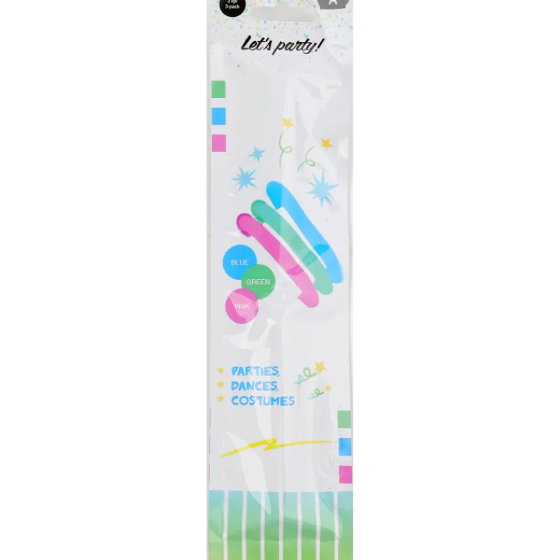 rannekoru-lets-party-3-kpl-hoh-SmBRkapy-0.webp Let's Party Juhla-asusteet-Rannekoru 3 Kpl Hohtava