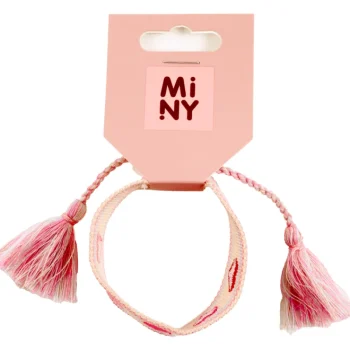 Miny Korut Ja Kellot^Rannekoru Sydämet Solmittava, Vaaleanpunainen