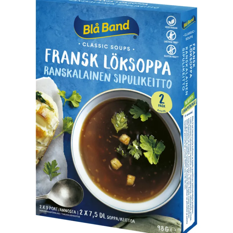 ranskalainen-sipulikeitto-2-x-hyVuwXpS-0.webp Blu00e5 Band Keitto- Ja Kastikeainekset^Ranskalainen Sipulikeitto 2 X 49 G Gluteeniton