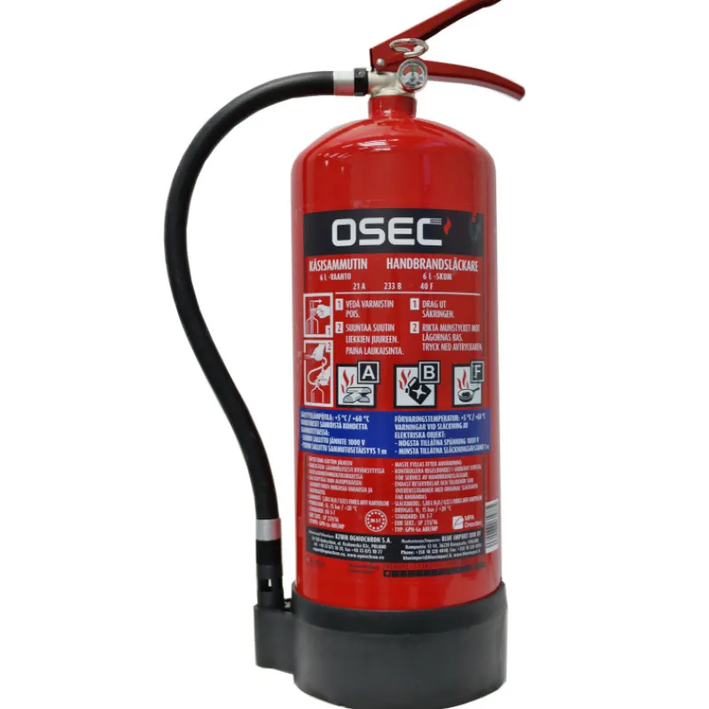 rasvapalosammutin-6-l-21a233b4-hQhhOuIg-0.webp Osec Kodin Varoittimet Ja Turvalaitteet-Rasvapalosammutin 6 L, 21A/233B/40F