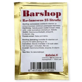 Barshop Juomien Valmistus Ja Makuaineet^Ravinneseos 22 G