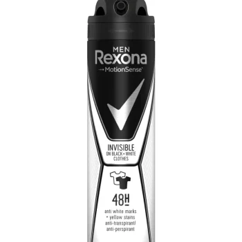Rexona Miesten Ihonhoito Ja Puhdistus^Invisible Black + White APA 150ml