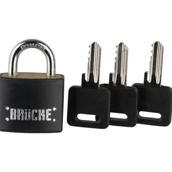 Brücke Pienrauta-Riippulukko 30 Mm, Päällystetty