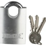 Brücke Pienrauta-Riippulukko 50 Mm, Upotettu Sanka, 3 Avainta