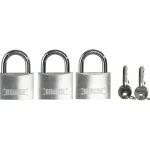 Brücke Pienrauta-Riippulukko Alumiinia, 3 Kpl 50 Mm