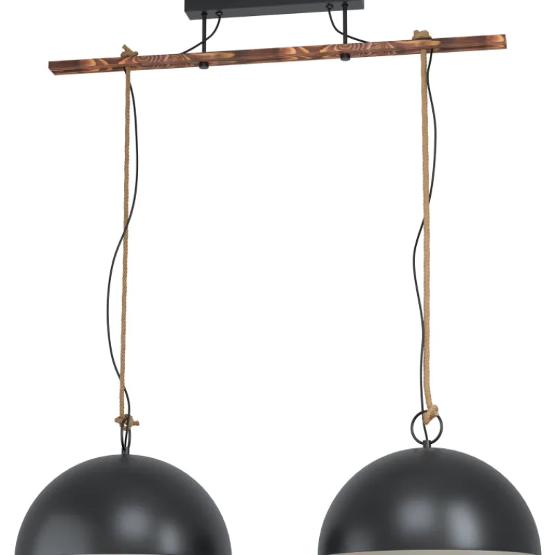 riippuvalaisin-2-os-eglo-hodso-kjGhRLLw-0.webp Eglo Sisävalaisimet-Riippuvalaisin 2-os Hodsoll Musta/puu