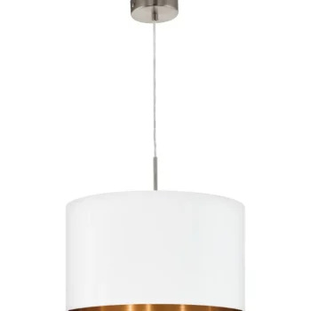 Eglo Sisävalaisimet-Riippuvalaisin Pasteri Valkoinen/kupari