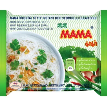 Mama Pastat^Riisivermiselli 55 G Pippuri & Valkosipuli