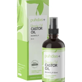 Puhdas+ Luonnonkosmetiikka-Risiiniöljy Beauty 50 Ml