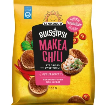 Linkosuo Kuivaleivät Ja Korput^Ruissipsi 150 G Makea Chili