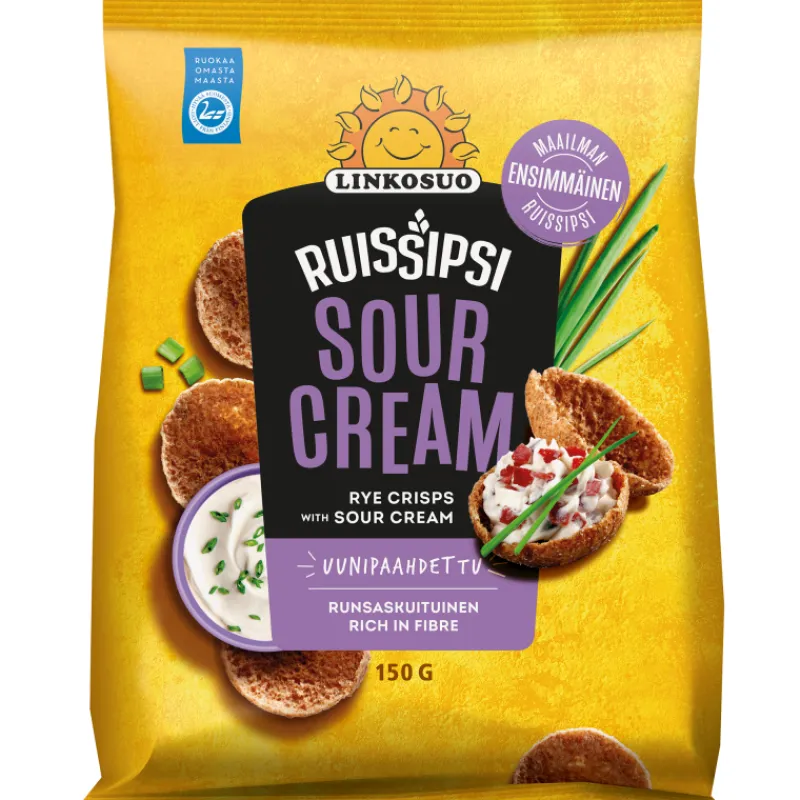 ruissipsi-linkosuo-150-g-sour-ONRMydLB-0.webp Linkosuo Kuivaleivät Ja Korput^Ruissipsi 150 G Sour Cream