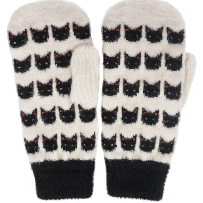 rukkaset-miny-topattu-kissa-va-IOHmSIZq-0.webp Miny Naisten Asusteet-Rukkaset Topattu Kissa Valkoinen