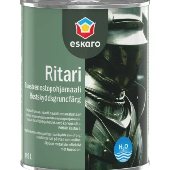 Eskaro Maalit-Ruosteenestomaali Ritari 0,9 L Tummanharmaa