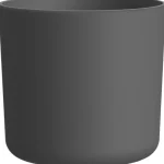 Kotikulta Sisäkukkaruukut-Ruukku 25 Cm Antrasiitti