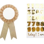 Let's Party Juhlakoristeet-Ruusuke Syntymäpäivä