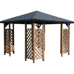 Tammisto Puutarhakatokset Ja Aurinkovarjot-Saaristolaispaviljonki 3x3 M