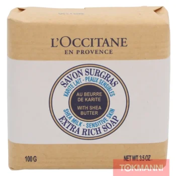 L'occitane Ihonhoito^Saippua, 100 G Shea Milk Extra Rich