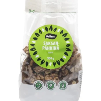 Priima Pähkinät Ja Kuivatut Hedelmät^Saksanpähkinä 300 G